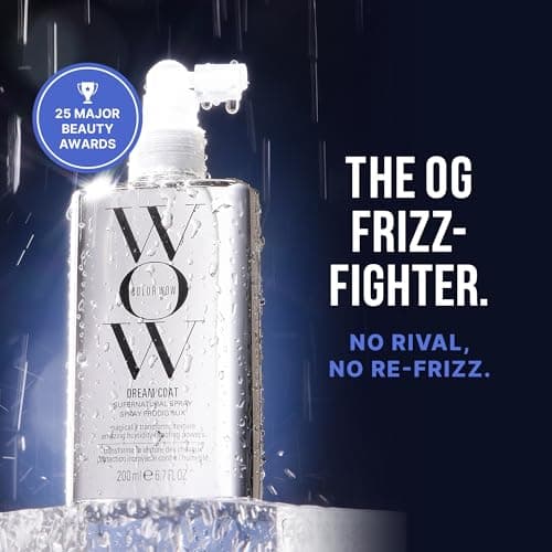 COLOR WOW Dream Coat Supernatural Spray, Anti-Humidity Frizz Control and Heat Protectant for Glassy, Shiny Hair — view 2