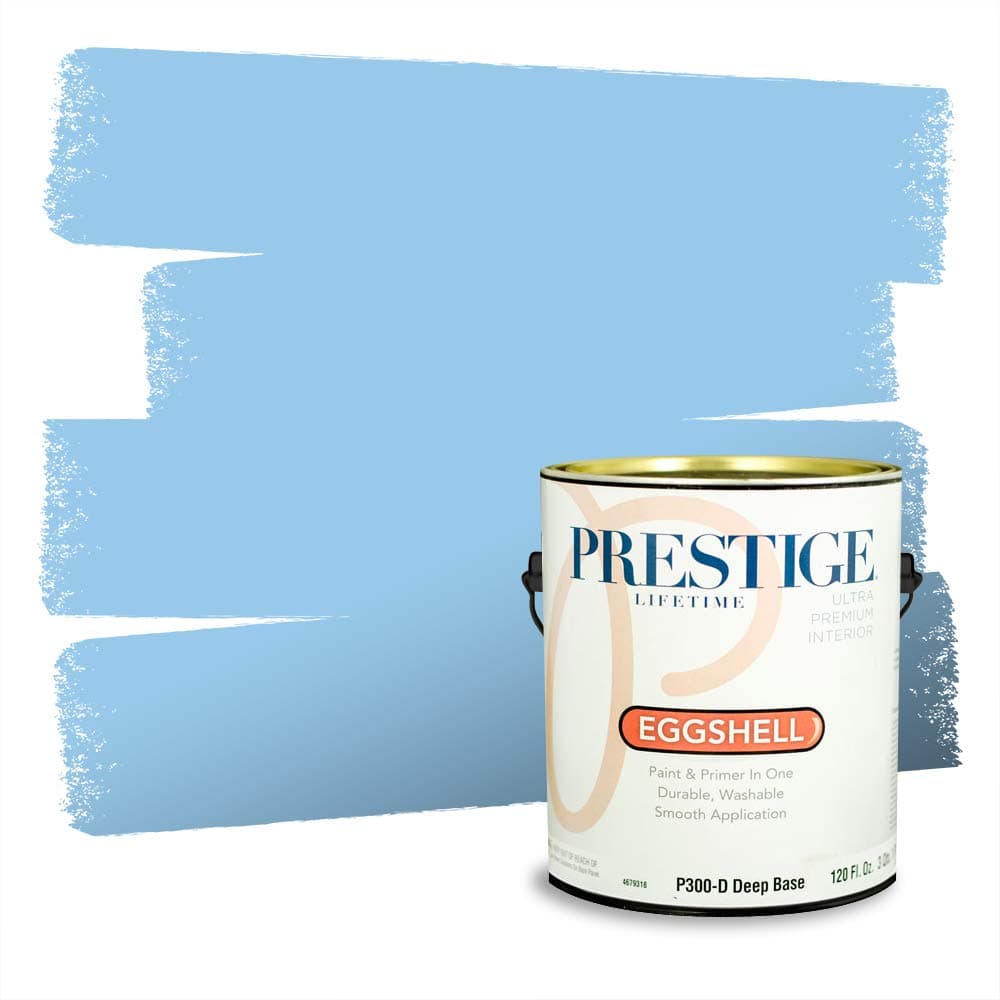 PRESTIGE Paints Interior Paint and Primer In One, 1-Gallon, Semi-Gloss, Comparable Match of Valspar* Dewdrop* — view 1605