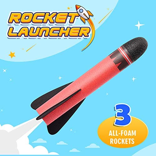 Toys for Boys Age 3-12, Notique Rocket Toy for 3-9 Year Old Boys Rocket Set Kids Toys for 3 4 5 6 7 8 9 Year Old Girls Toddler Outdoor Toy for 3-5 6-8 Christmas Birthday Gifts for Boy Girl — view 3
