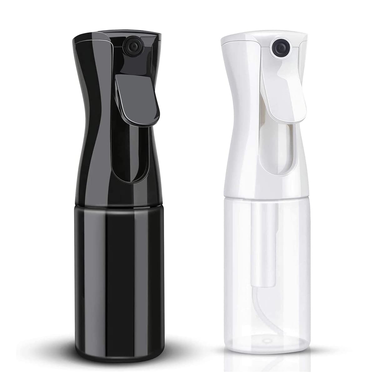 Uervoton Hair Spray Bottle, Continuous Ultra Fine Mist Water Sprayer, Empty Refillable Bottle for Hairstyling, Salon, Skincare, Plants, Pets & Cleaning, 210ml, Black — view 16