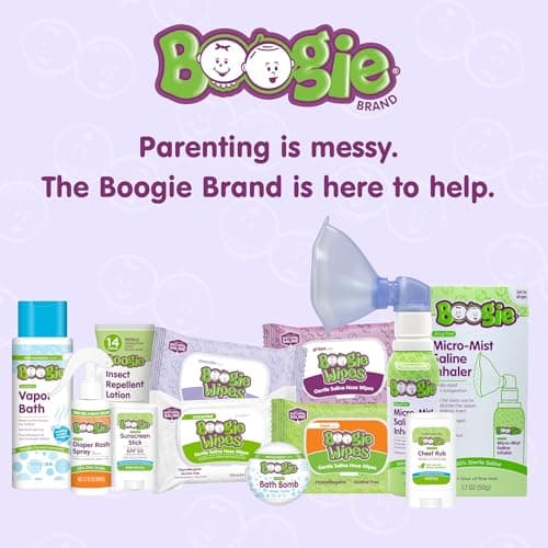 Boogie Saline Nose Wipes Unscented - 90 Count — view 7