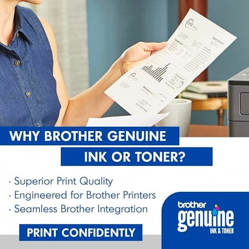 Brother Original TN730 High-Yield Black Toner Cartridge, Higher Yield for Value, Original Toner Replacement cartridges, for Brother Laser Printers HL-L2395DW, DCP-L2550DW, MFC-L2750DW, and More