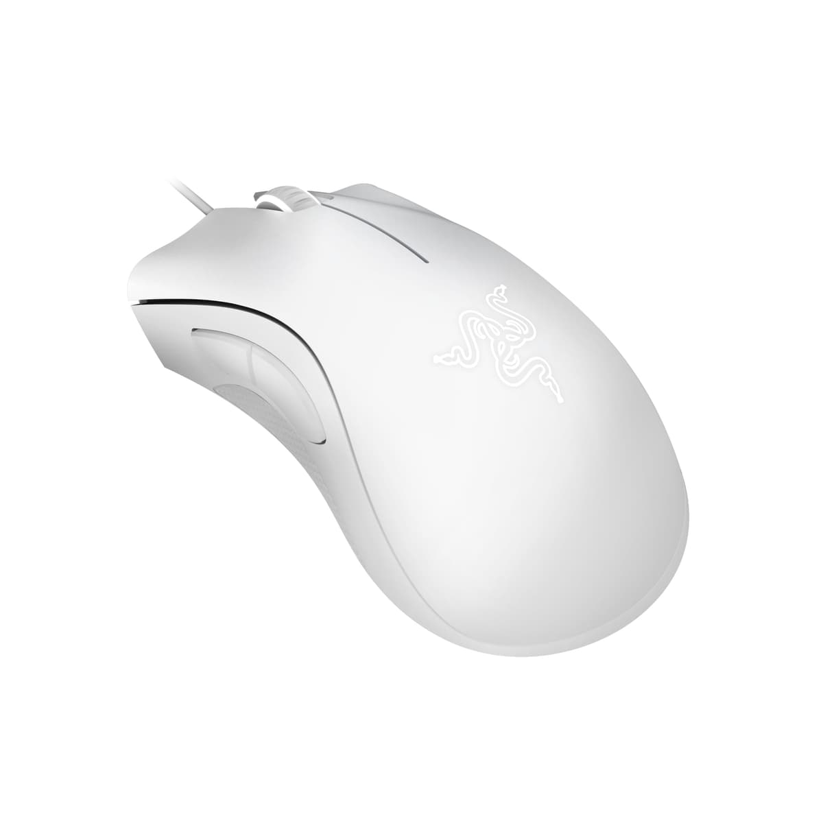 Razer DeathAdder Essential (2021) - Wired Gaming Mouse (Optical Sensor, 6400 DPI, 5 Programmable Buttons, Ergonomic Form Factor) White — view 9