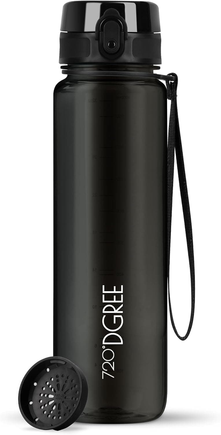 720°DGREE Botella de agua uberBottle – 1,5 litros, 1500ml | Novedosa botella deportiva | Sin BPA | Ideal para niños, fitness, deportes, fútbol, guardería, escuela, pequeños, antigoteo — view 270