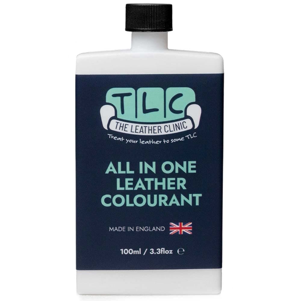 The Leather Clinic All in One Leather Colourant | Self Seal Leather Dye Repair Paint | Recolour Furniture, Sofas, Car Seats (Dark Green, 100ml) — view 20