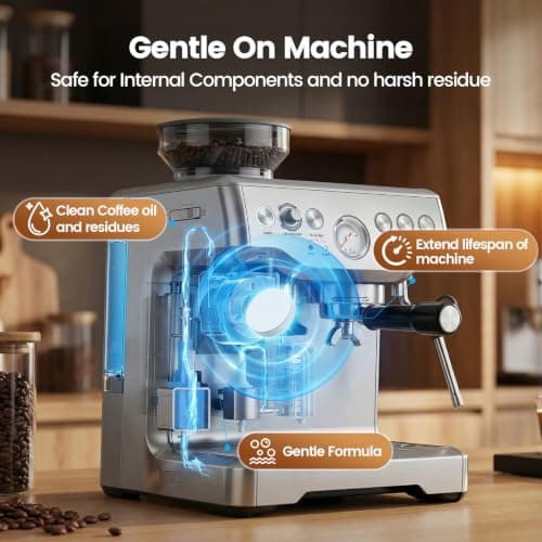 Espresso Cleaning Tablets Compatible with Breville Espresso Coffee Machine, 16 Count BREBEC250 Cleaning Tablets — view 3