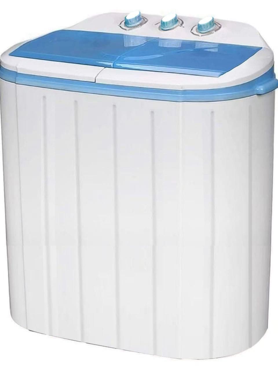 Portable Twin Tub Washing Machine and Dryer 5 KG (3 KG Wash 2 KG Dryer) Electric Mini Washer RV Travel Camping Dry Cycle Dryer Combo New