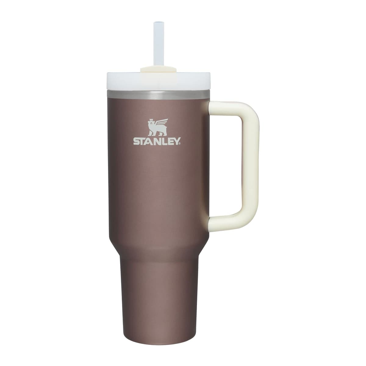 Stanley Quencher - Vaso H2.0 con mango - 1200 ml - Tapa de rosca con pajita incluida - Antifugas y portavasos de coche compatible para viajes - Vaso térmico de acero — view 59