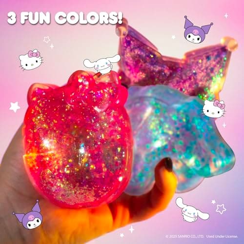 Hello Kitty® and Friends SLIMYGLOOP Gelli Gels – Cinnamoroll™, Slow Rising Sensory Squeeze Toy with Glitter, Gel Filled Fidget Toys — view 5