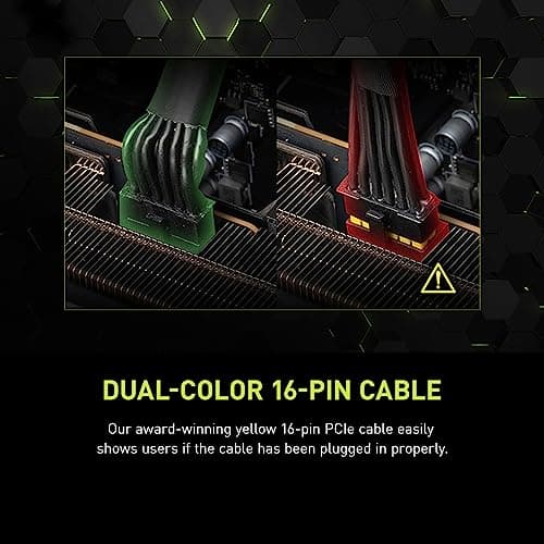 MSI MAG A850GL PCIE5, Fully Modular Compact Gaming 850W Power Supply, 80+ Gold, ATX 3.1 & PCIe 5.1 Ready, Native Dual-Color 12V-2x6 Cable, 10 Year Warranty — view 5