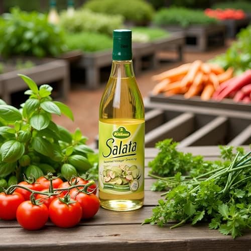 VALUBNDL: Kühne Salata Seasoned Herb Vinegar (2-Pack) – 1.5L Total (Two 750ml Bottles) – Authentic German Salad Dressing Base – Infused with Fine Herbs – VALUBNDL Signature Bundle — view 4