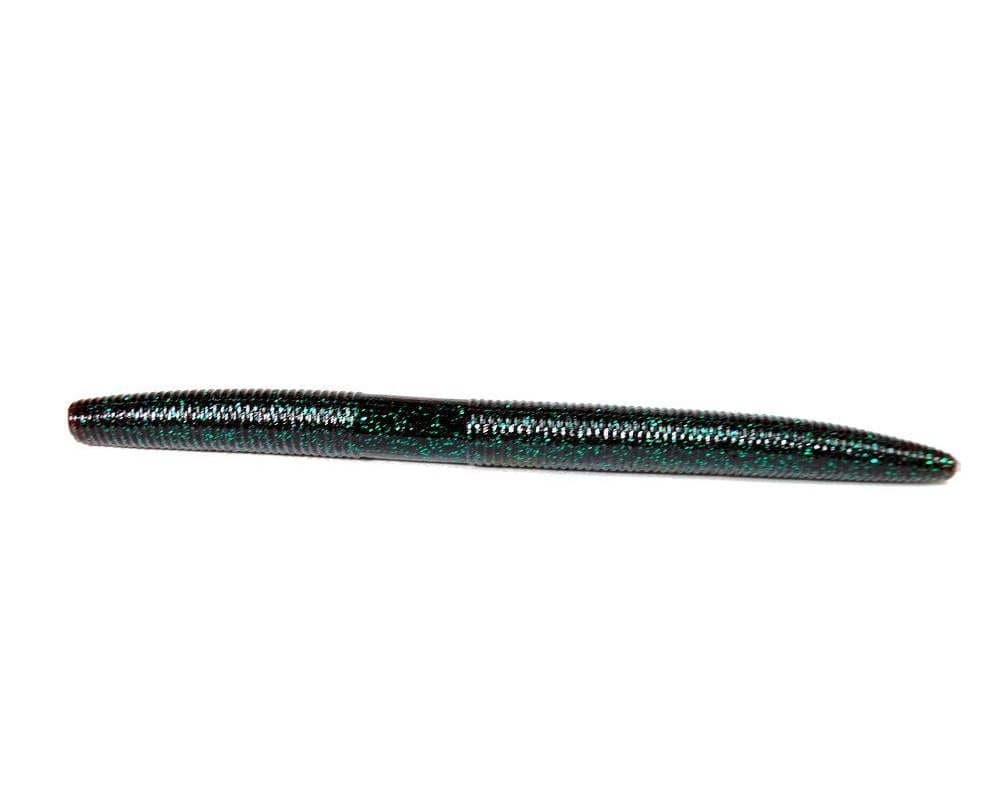 Yamamoto BAITS 5" SENKO / 10 Pack/Clear W/Large Black Flake — view 16
