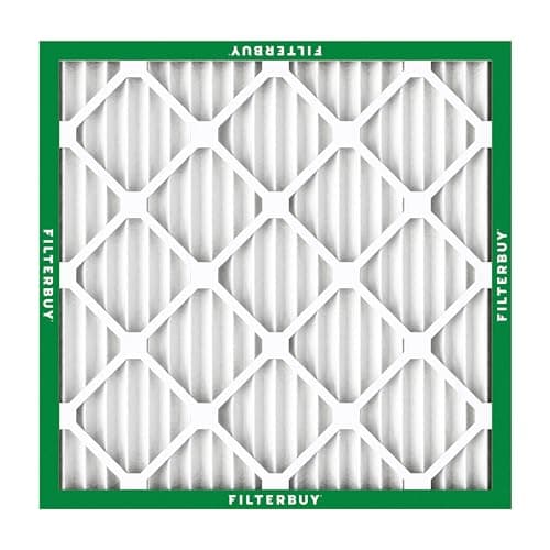 Filterbuy 20x20x1 Air Filter MERV 8 Essential Dust & Allergy Defense (6-Pack), Electrostatic Pleated HVAC AC Furnace Filters Replacement, Made in USA (Actual Size: 19.50 x 19.50 x 0.75) — view 7