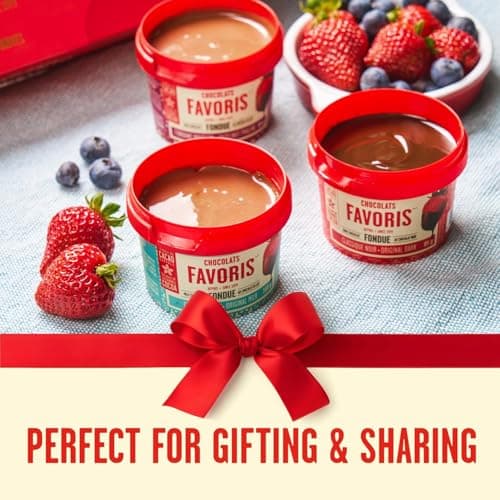Chocolats Favoris 3-Pack Classic Milk Chocolate Fondue, Ready in 1 Min — view 5