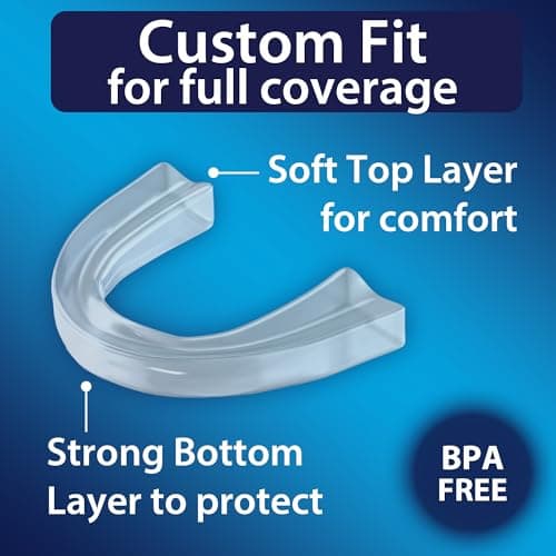 DenTek Professional-Fit Dental Guard, Mouth Guard for Grinding Teeth at Night, 1 Count — view 4