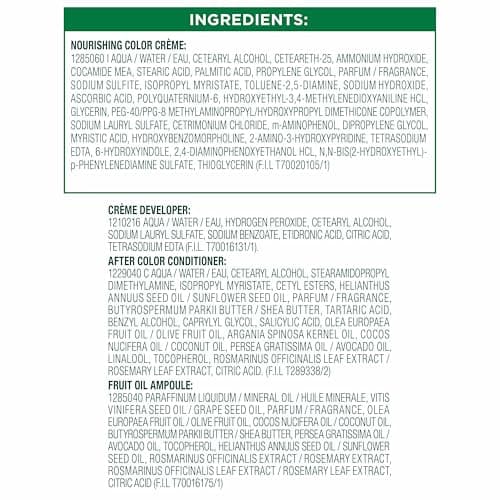 Garnier Nutrisse Ultra Crème Hair Color, Permanent Hair Dye with 100% Gray Coverage, Vegan & Cruelty-Free, 40 Dark Brown (Dark Chocolate), 1 Count — view 11