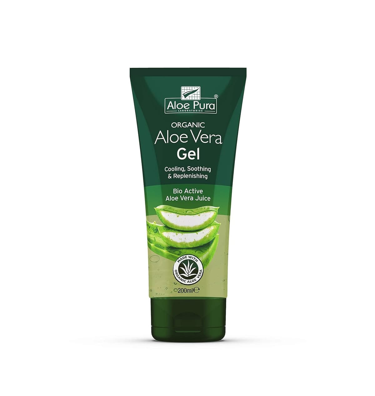 Aloe Pura, Organic Aloe Vera Gel, Natural, Vegan, Cruelty Free, Paraben & SLS Free, Cooling, Soothing, 100ml — view 9