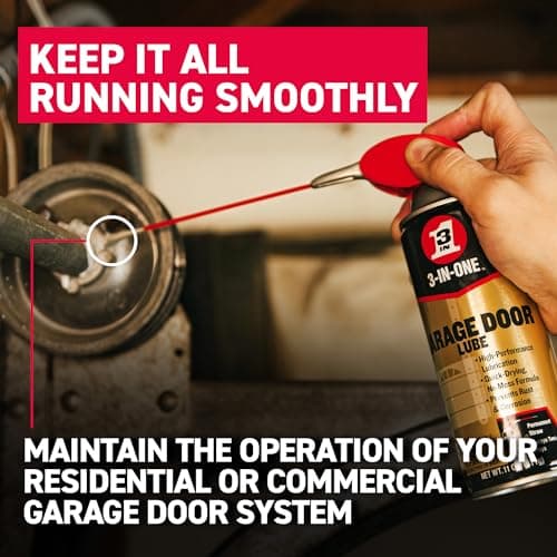 3-IN-ONE Garage Door Lubricant with SMART STRAW SPRAYS 2 WAYS, 11 OZ — view 2