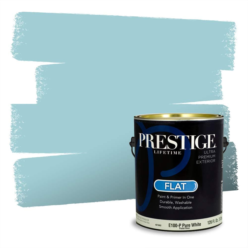 PRESTIGE Paints Interior Paint and Primer In One, 1-Gallon, Semi-Gloss, Comparable Match of Valspar* Dewdrop* — view 959