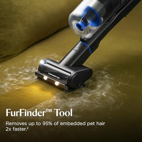 Bissell PowerClean FurFinder 200W Self-Standing Cordless Vacuum w/Tangle Free Brush Roll, Strong Suction, Removeable Battery, Wall Mount, Upholstery Tool & Bright Headlights — view 2