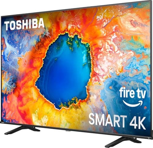 TOSHIBA 50" Class C350 Series LED 4K UHD Smart Fire TV, Voice Remote with Alexa, Stream Live TV Without Cable