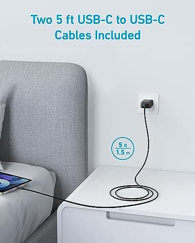 Anker Phone Charger, 20W USB C Charger Block, Type C Charger Fast Charging — view 2