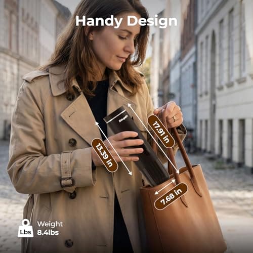 BougeRV Portable Coffee Maker Compatible with K Cup Pods & Ground Coffee — view 5