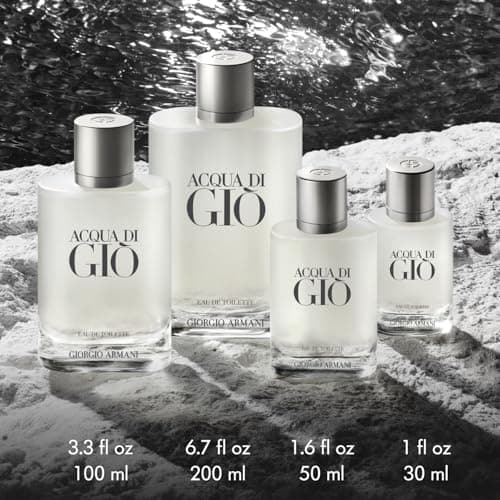 Armani Beauty - Acqua di Gio - Eau de Toilette - Cologne for Men - Long Lasting Fragrance with Bergamot notes, Jasmine, White Musks, Patchouli & Cedarwood – 1.0 Fl Oz — view 4