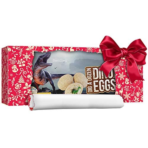 Dan&Darci Dig a Dozen Dino Egg Kit for Kids - Basket Stuffers - Dinosaur Toys Gift 3-12 Year Old - 12 Eggs & Surprise Dinosaurs - Science STEM Activities - Boy Toy Party Gifts for Boys & Girls — view 7