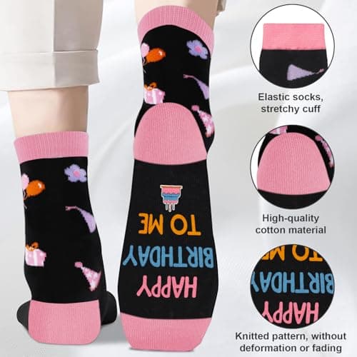 8 Year Old Girl Gift Ideas, Socks for 8 Year Old Girls, 3D Pop Up Birthday Card, 8th Birthday Gifts for Girls