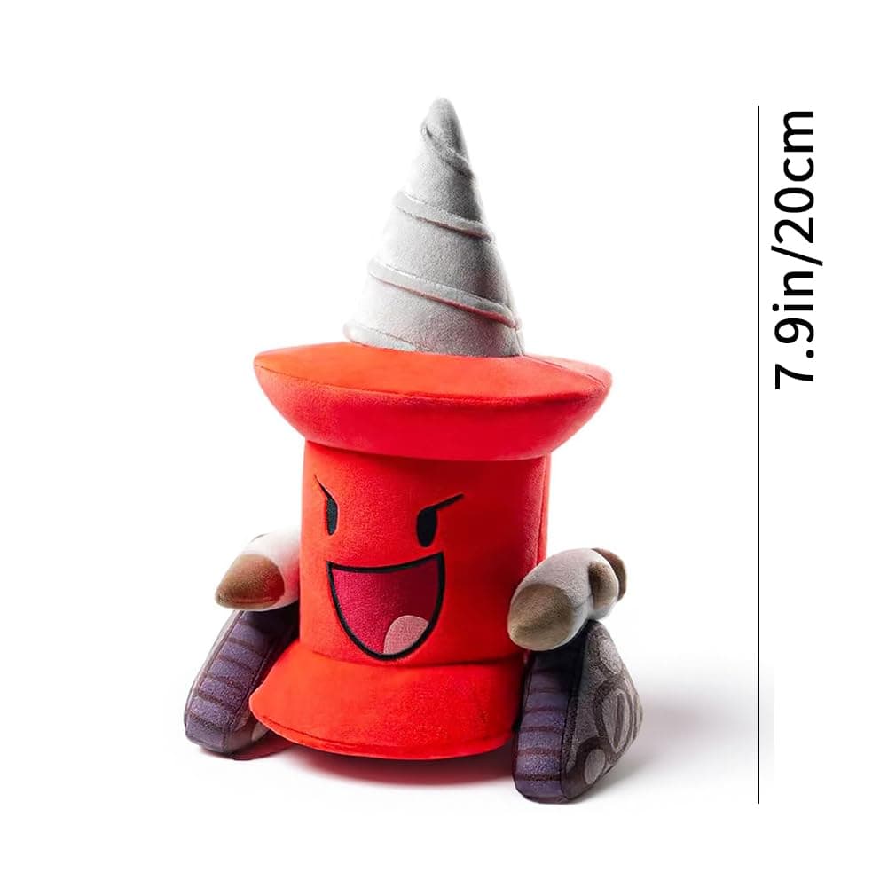 BFDI Battle for Dream Island Plush Toy, Cute Cartoon Plushie Soft Stuffed Animal Doll, Kawaii Plush Cushion Pillow, Collectible Character Toy Gift for Fans. (Drill Pin) — view 5