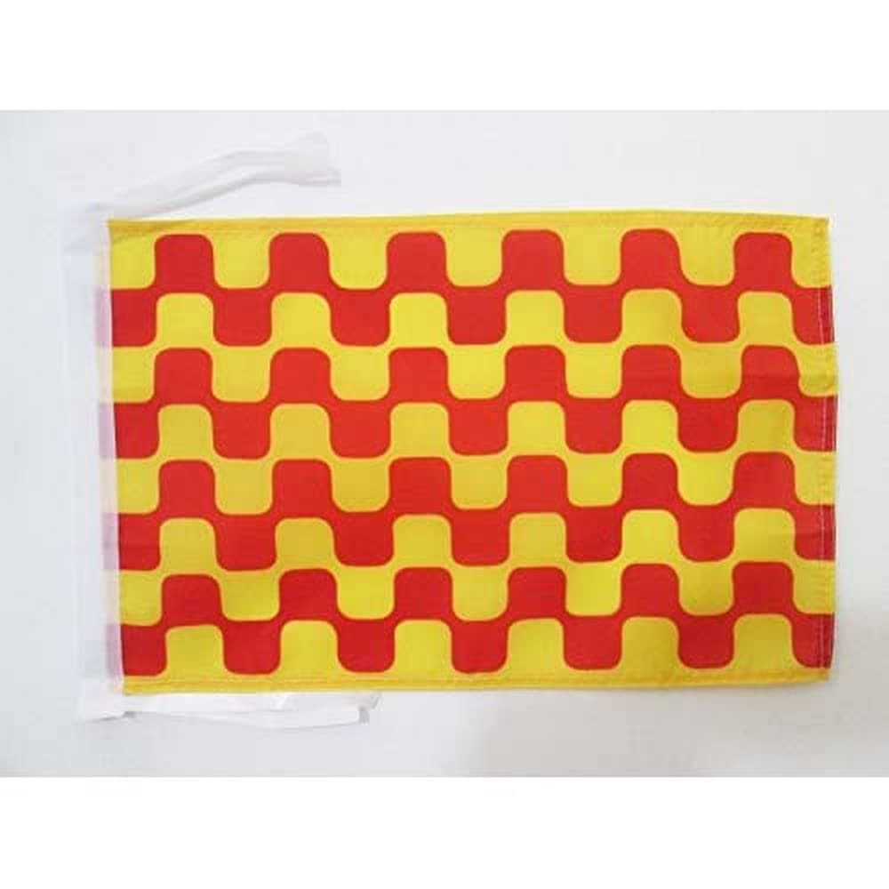 AZ FLAG Bandera de ESPAÑA SIN Armas 45x30cm - BANDERINA ESPAÑOLA SIN Escudo 30 x 45 cm cordeles — view 276