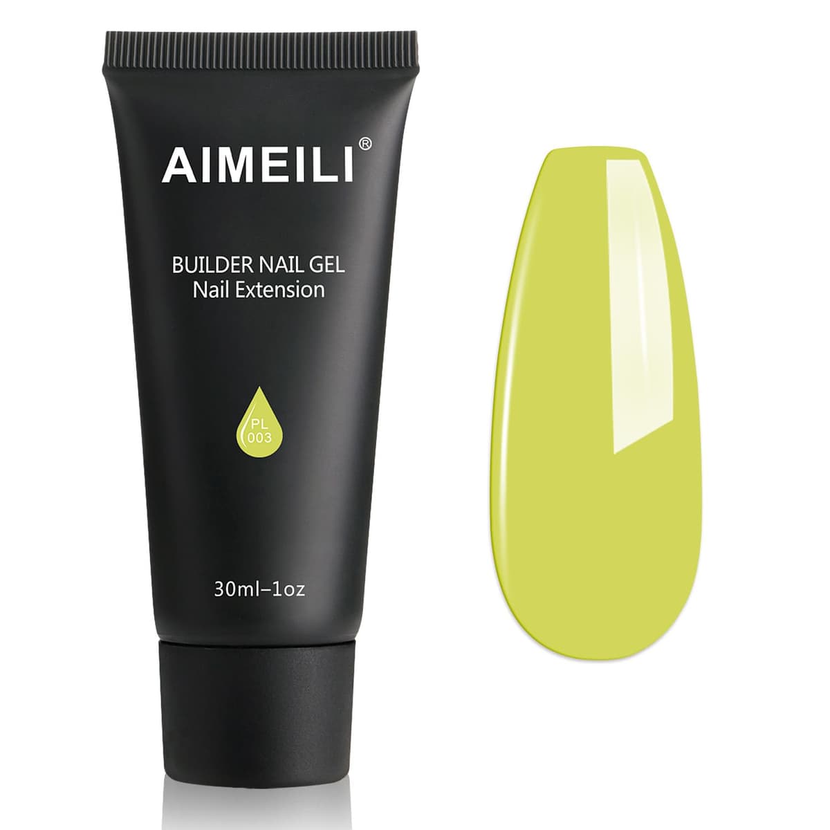 AIMEILI Gel Uñas Constructor Base Coat y Builder Gel 7 en 1 Nail Extensión Esmaltes Semipermanentes de Uñas UV LED Building Base 10ML — view 29