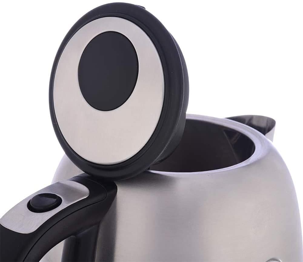 Russell Hobbs Brushed Stainless Steel Electric 1.7L Cordless Kettle (Quiet & Fast Boil 3KW, Removable washable anti-scale filter, Push button lid, Perfect pour spout) 20460 — view 6