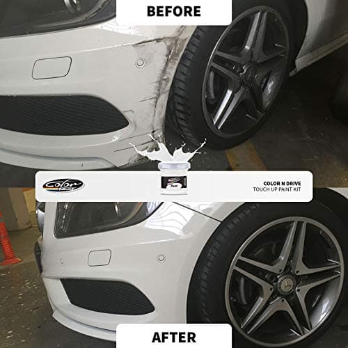 Color N Drive Touch Up Paint - Compatible with Mazda Rhodium White (51K) - Scratch and Chip Repair Kit - Plus Pack — view 3