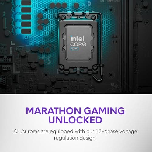 Alienware Aurora Gaming Desktop ACT1250 - Intel Core Ultra 9 285 Processor, Liquid Cooled, NVIDIA GeForce RTX 5080, 32GB DDR5 RAM, 1TB SSD, 1000W Platinum Rated PSU, Windows 11 Home - Clear Panel — view 4