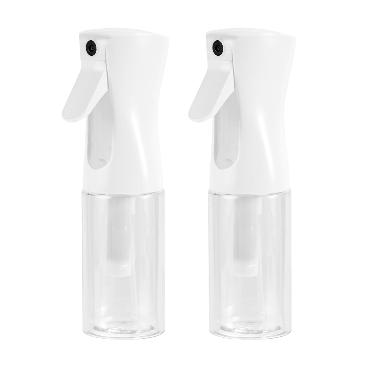 Uervoton Hair Spray Bottle, Continuous Ultra Fine Mist Water Sprayer, Empty Refillable Bottle for Hairstyling, Salon, Skincare, Plants, Pets & Cleaning, 210ml, Black — view 9