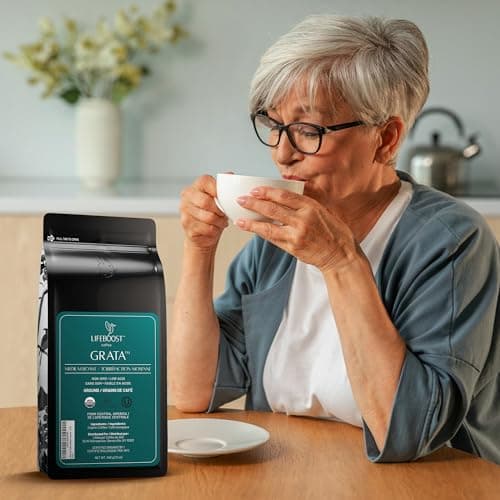 Lifeboost Medium Roast Low Acid Ground Coffee, Certified Organic — view 6