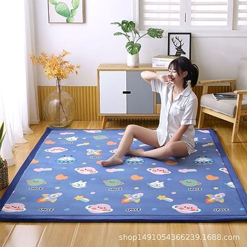 Play Crawling mat for Nursery Baby, Extra Soft Activity Floor Mat for Kids Playroom Bedroom-Animal 1-150 * 150cm — view 2
