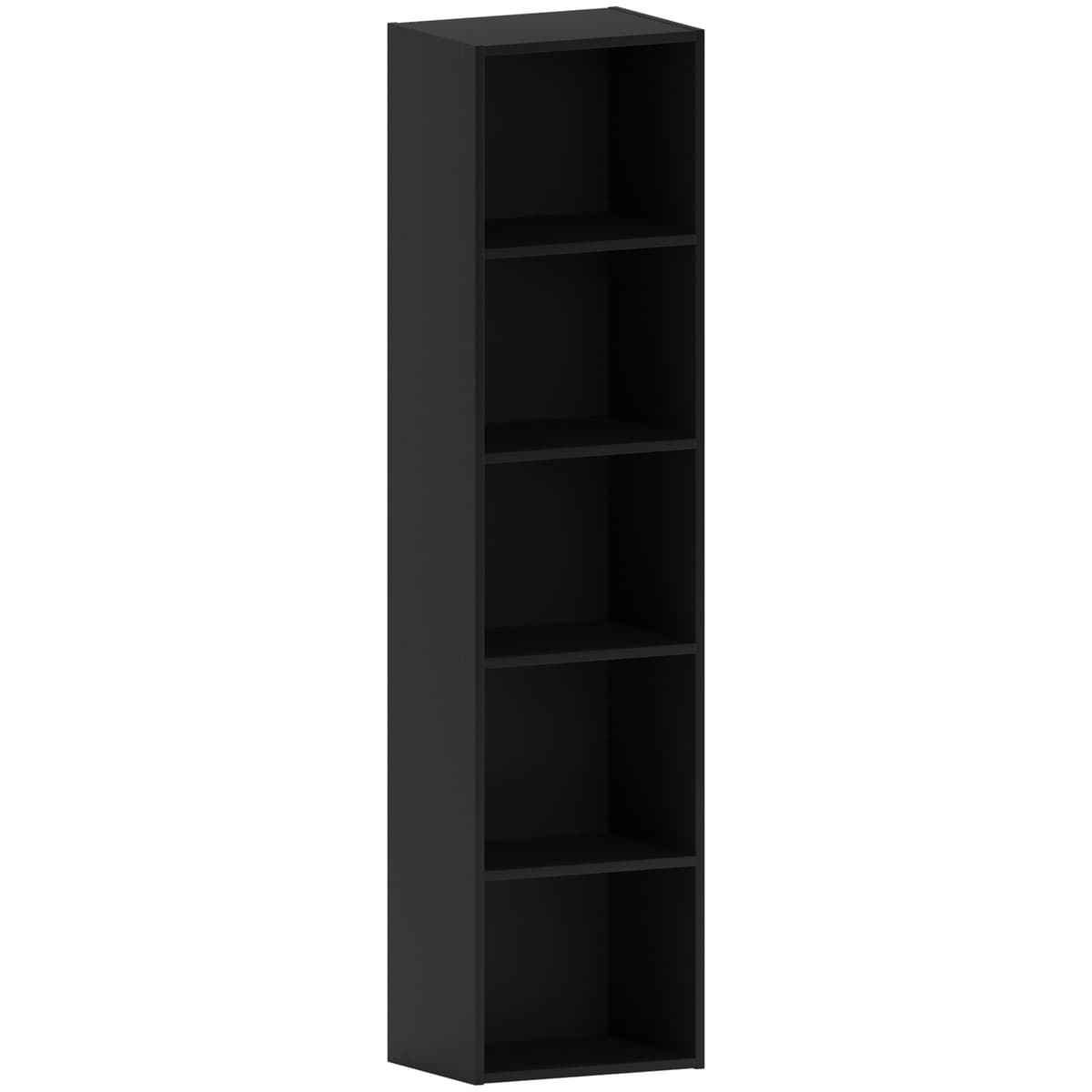 Vida Designs Oxford 3 Tier Cube Bookcase, White Wooden Shelving Display Storage Unit Office Living Room Furniture — view 38