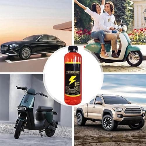 500ML Battery Restore for Lead Acid Batteries, Battery Restore Liquid Solution Batter-y Acid Solution for Batter-y Renewal Lead Liquid Terminal Aci-d Cleaner Resto-re (Style C) — view 5