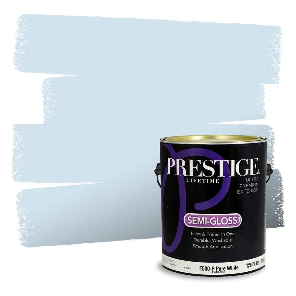 PRESTIGE Paints Interior Paint and Primer In One, 1-Gallon, Semi-Gloss, Comparable Match of Valspar* Dewdrop* — view 1401