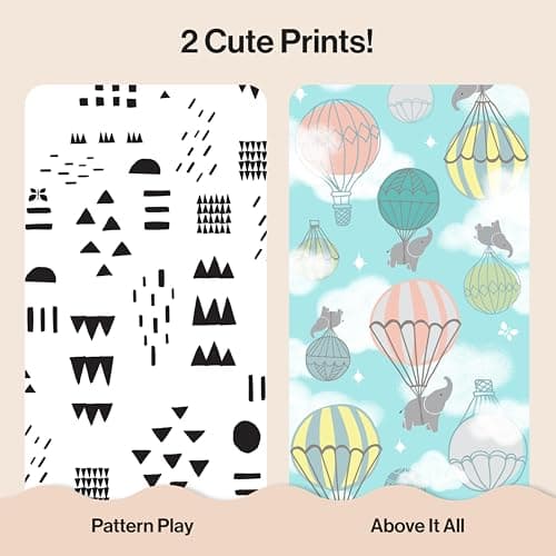 The Honest Company Comfort Dry Disposable Daytime Diapers for Sensitive Skin, Hypoallergenic, Above It All + Pattern Play, Super Club Box Size 1 (8–14 lbs) 136 — view 7