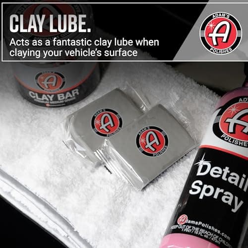 Adam's Detail Spray (2-Pack) - Quick Waterless Detailer Spray for Car Detailing, Washing, Polishing & Vehicle Claying — view 5