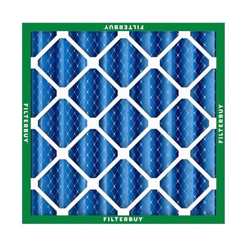 Filterbuy 20x20x4 Air Filter MERV 13 Optimal Smoke & Allergy Defense (2-Pack), Electrostatic Pleated HVAC AC Furnace Filters Replacement, Made in USA (Actual Size: 19.50 x 19.50 x 3.63) — view 8