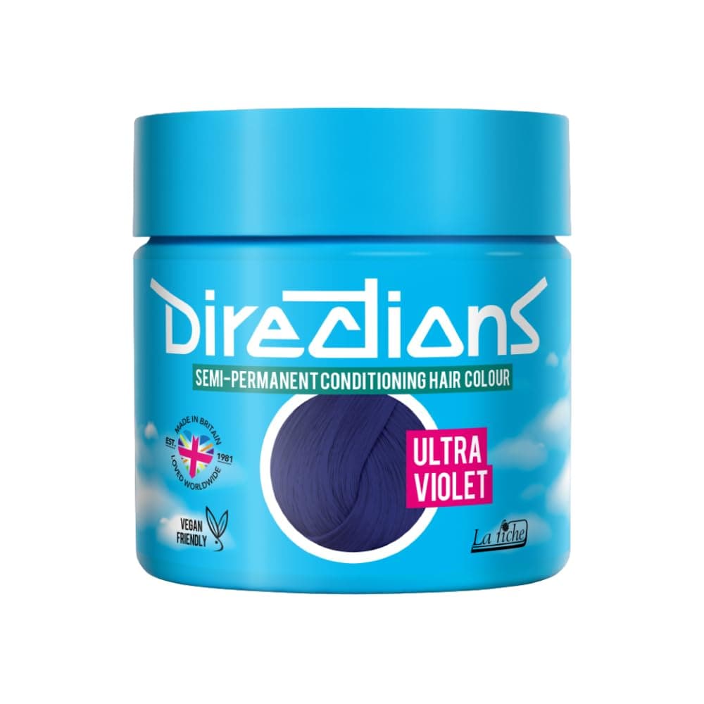 2x La Riche Directions Semi-Permanent Hair Color 100ml Tub - Violet — view 29