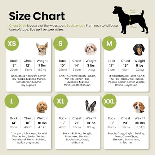 Fitwarm Caterpillar Dog Fleece Pajamas, Cozy Clothes for Small Dogs Boy Girl, Funny Pet Onesie, Beige, Green, Medium