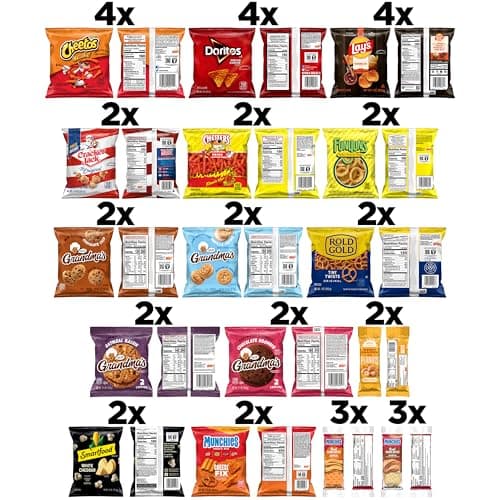 Frito-Lay Ultimate Snack Care Package, Favorites Mix, Variety Assortment of Chips, Cookies, Crackers & More, 40 Count — view 2