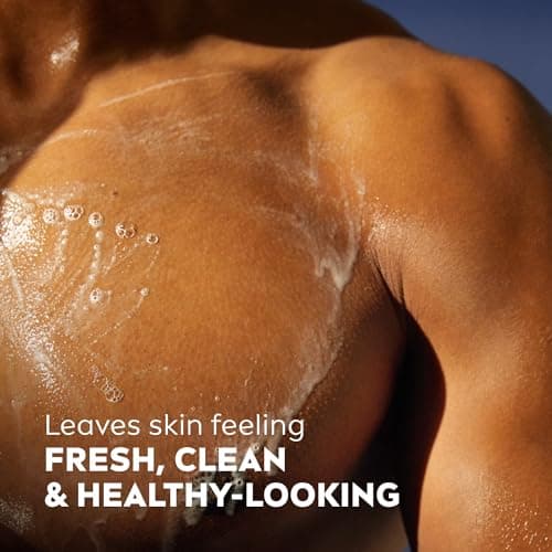 NIVEA MEN Maximum Hydration Body Wash for Dry Skin, Aloe Vera Enriched, 3-in-1 Moisturizing Body Wash, Face and Hair, Paraben Free, Vegan Formula, 16.9 Fl Oz Bottle, Pack of 3 — view 6