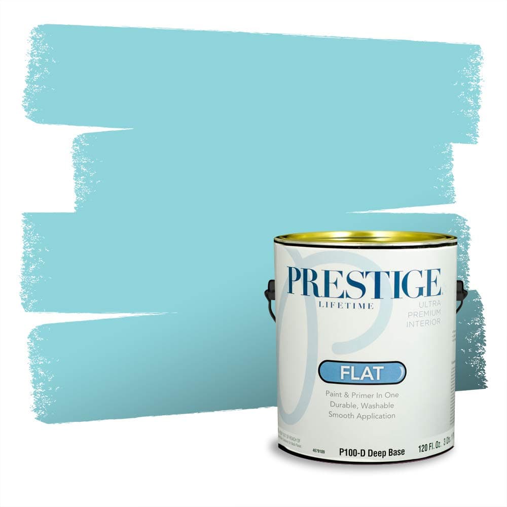 PRESTIGE Paints Interior Paint and Primer In One, 1-Gallon, Semi-Gloss, Comparable Match of Valspar* Dewdrop* — view 616